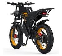 Vélo électrique COSWHEEL GT20MAX,Samsung 40AH Batterie, 2000W,65KM/H,Motorcycle,Frein à huile hydraulique,Autonomie 233KM Noir G