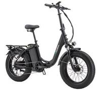 Vélo électrique CYCLEFORT L10, 500W Moteur, 48V20Ah, Batterie (960Wh), 37KM/H, 20"*4.0, PAS 5 Level 70KM, Noir Noir G