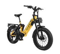 Vélo électrique CYRUSHER Kommoda Pro 20 pouces à gros pneus, moteur 250 W, batterie 52 V 20 Ah