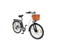 Vélo électrique de banlieue C6 350W,Autonomie maximale de 80 km et pneus tout-terrain 26" - Vélo électrique urbain longue distance 36 V 12,5