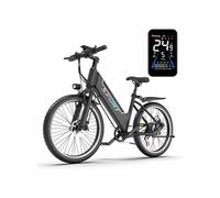 Vélo électrique de route DEEPOWER F26, batterie amovible, noir