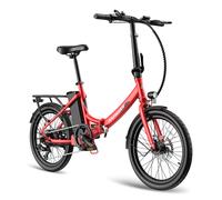 Vélo électrique de ville Fafrees F20 Light - Pneus 20 - Moteur 250 W - Batterie 36 V 16,75 Ah - Rouge