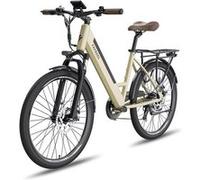 Vélo électrique de ville Fafrees F26 Pro, femelle, 25 km/h, doré Argent