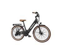 Vélo Électrique de Ville Headeer BD26195 26" - Batterie 48V 11.5Ah, Noir Noir