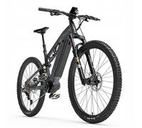 Vélo Électrique De Ville Lankeleisi Mx600pro 500w 27.5" Pneu 48v 20ah Batterie Samsung 60 150 Km Frein Hydraulique -Gris