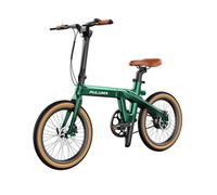 Vélo Électrique de Ville PULUMA PT20, Carbone Ultra Léger, 250W 25KM/H 20"", Vert