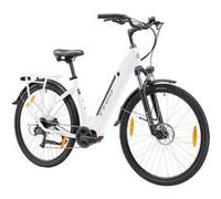 Vélo électrique de Ville TTGO XK-ZZ-28ST, moteur central, 25 km/h, blanc Blanc