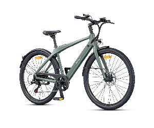 Vélo électrique de ville ultra-léger Engwe MapFour N1 Air 250W 700*38C en fibre de carbone 360Wh Vélo électrique de ville avec capteur de couple Batterie 36V 10Ah Vert