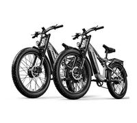 Vélo électrique Double Moteur 1000W*2 - Shengmilo S600+S600- électrique fat bike 26"" - SAMSUNG Batterie 48V17.5Ah - Max 50KM/H
