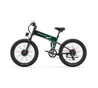 Vélo Électrique Double Moteur 2000W Batterie Amovible 48V 17 5Ah 120km Pneus 26×4.0 Freins Hydrauliques Shimano 7 Vitesses