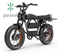 Vélo électrique double moteur LANKELEISI x-black Knight 2000W, batterie 45Ah, 7 vitesses, pneu 20*4.0 CST