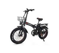 Vélo électrique DrVetion AT20, pliable, batterie Samsung, noir