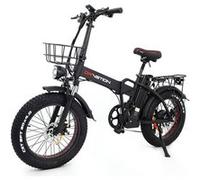 Vélo électrique DrVetion AT20, pliable, batterie Samsung, noir