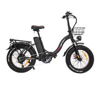 Vélo Électrique DrveTion CT20 - 20*4.0 Pouces Moteur 750W Batterie 48V10AH Frein à Disque - Noir