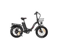 Vélo Electrique DrveTion CT20 - 20*4.0 Pouces Moteur 750W Batterie 48V15AH Frein à Disque - Noir