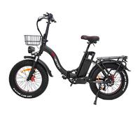 Vélo électrique - DRVETION - CT20 - 750W - Batterie 20AH - Fatbike Noir