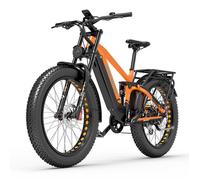 Vélo Électrique Dukawey Silvertip8 1000W Autonomie 150 km 52V 20Ah Samsung Double Suspension Freins Hydrauliques Pneus 26x4.0