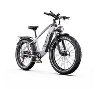 Vélo électrique DUOTTS Autonomie PAS 80KM Moteur 500W Couple 65Nm Batterie 48V18Ah Bluetooth Pneu 26"" VTT Fat Bike Blanc