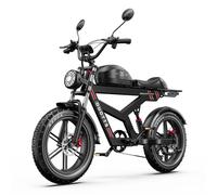 Vélo Électrique Duotts ??F20 20" Moteur 750w Tout Terrain 52v 27ah Autonomie Max 140km Charge Max 150 Kg Frein Hydraulique Noir