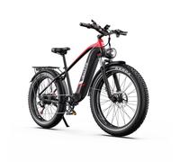 Vélo électrique DUOTTS F26 Lite 500 W avec batterie 48 V 18 Ah, pneus larges 26 pouces, autonomie de 80 à 90 km, freins à disque hydrauliques et transmission Shimano 7 vitesses