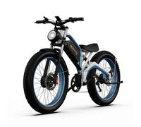 Vélo électrique DUOTTS N26 750W à double moteur, autonomie de 120 km, batterie Samsung 48V 20Ah, connectivité 4G intelligente,