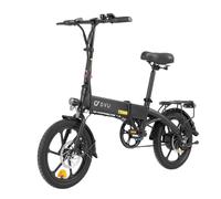 VéLo Électrique DYU A1F Pro - Moteur 250W - Batterie 36V 7.5Ah - Pneus 16 Pouces - Vitesse Max 25 km/h - Noir