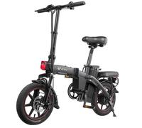 Vélo Électrique DYU A5, 350W Moteur Vitesse Max 25km-h 36V 7.5Ah 70km Max Range Croisière Automatique noir