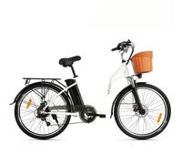 Vélo électrique - DYU - C6 - 26 pouces - Moteur 250W - Batterie 36V 12.5Ah - 70KM - Blanc
