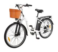 Vélo électrique DYU C6 Moteur 350W Vitesse maximale 25km/h 36V 12.5AH Autonomie maximale 70km C6 blanc