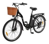 Vélo électrique DYU C6 Noir vélo électrique intelligent 26 pouces 350W 12.5Ah 36V détachable Blanc G