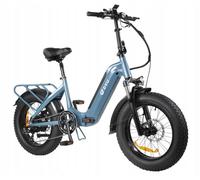 Vélo Électrique Dyu Ff500 Pliable 14ah 32km/H 48v 500w 80km Roue Aluminium 20" Bleu Multicolore