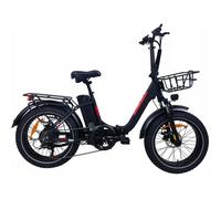 Vélo électrique DZ-2030 - SHIMANO 7speed Cadre pliable roue aluminium 20"" 500W 48V 13AH 40KM/H noir