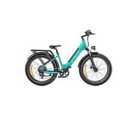Vélo Electrique E26 Step-thru - 250W 768WH Autonomie 140KM Freins à Disque - Bleu