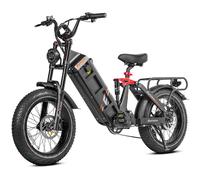 Vélo Électrique Eahora Juliet Ii ,1700w 52v60ah 3,12 Kwh Pneus 20" , Freins Hydrauliques, 50 Km/H Vtt Tout Suspendu - Noir