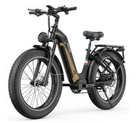 Vélo électrique ECOWORLD V6 PRO, Moteur 750W Batterie 48V20AH Accélérateur de pouce + Capteur booster, 26*4.0 Pneus Neige, Noir