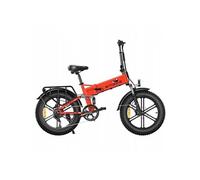 Vélo électrique ENGINE X 250W - 60KM autonomie - Freins à disque-Rouge