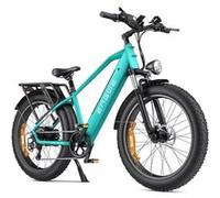 velo electrique ENGWE E26 26 pouces Autonomie 140km Moteur 250W 32km/h Amortisseur avant fat bike de ville Batterie 48V16Ah bleu bleu G