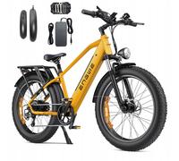 Vélo Électrique Engwe E26 - Autonomie 140 Km - Moteur 250 W - Batterie 48 V 16 Ah - Vitesse Maximale 25 Km/H - Freins Hydrauliques - Jaune