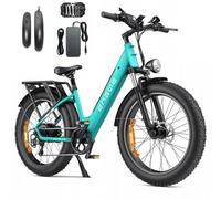 Vélo Électrique Engwe E26 - Autonomie 140 Km - Moteur 250 W - Batterie 48 V 16 Ah - Vitesse Maximale 25 Km/H - Freins Hydrauliques - Vert