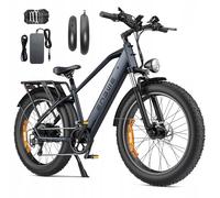 Vélo Électrique Engwe E26, Moteur 250w, Batterie 48v 16ah, Vitesse Maximale 25 Km/H, Autonomie 40km, Capacité De Charge Maximale 150 Kg, Pneus 26 Pouces, Freins Hydrauliques, Double Suspension, Noir.