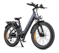 Vélo électrique ENGWE E26 ST Autonomie 140km Moteur 250W Batterie 48V16Ah Amortisseur avant Pneus snow 26 pouces VTC Fat bike Noir