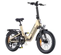 Vélo électrique ENGWE L20 3.0 Boost 250 W 48 V 13,5 Ah Noir/Or L20 3.0 Boost doré