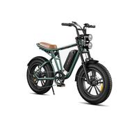 Vélo électrique Engwe M20 à batterie unique 48V 13Ah 20*4,0"" Vélo électrique style moto à double suspension 75km Vert