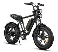 Velo Electrique Engwe M20 Autonomie 50-75km Batterie 48v13ah Moteur 250w Tout Suspendu Pneus 20 Pouces Vtt Fat Bike Noir