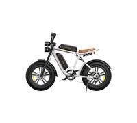 velo electrique ENGWE M20 Autonomie 80-150km Batterie 48V26Ah Moteur 250W tout suspendu Pneus 20 pouces VTT Fat bike blanc