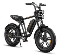 Vélo Électrique ENGWE M20 Fat Bike 20’’ - Batterie 48V 13Ah, Moteur 250W, Autonomie Jusqu’à 150 km, Suspension Intégrale - Noir
