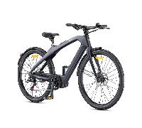 Vélo électrique Engwe N1 PRO en fibre de carbone, moteur à entraînement central 250 W, 360 Wh, Gris