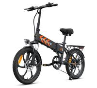 Vélo Électrique Engwe P1 - Pneus 20 Pouces 250w Batterie 36v 13ah Frein À Disque Mécanique - Noir