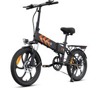 Vélo électrique ENGWE P1 - Pneus 20 Pouces 250W Batterie 36V 13AH Frein à Disque Mécanique - Noir