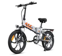 Vélo Électrique Engwe P1 - Pneus 20 Pouces 250w Batterie 36v13ah Frein À Disque Mécanique - Argent